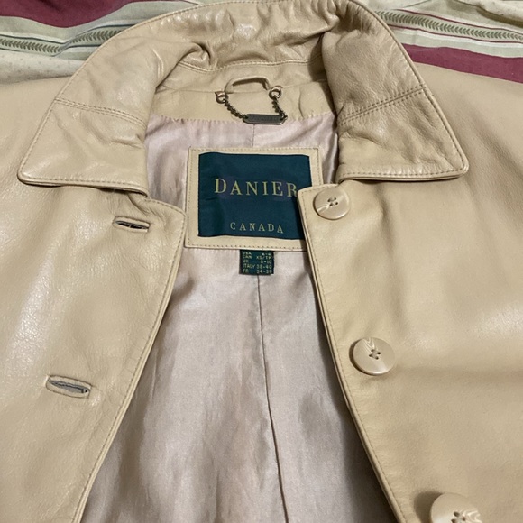 Danier Geniune Leather Jacket - Camel Colour - Picture 8 of 8
